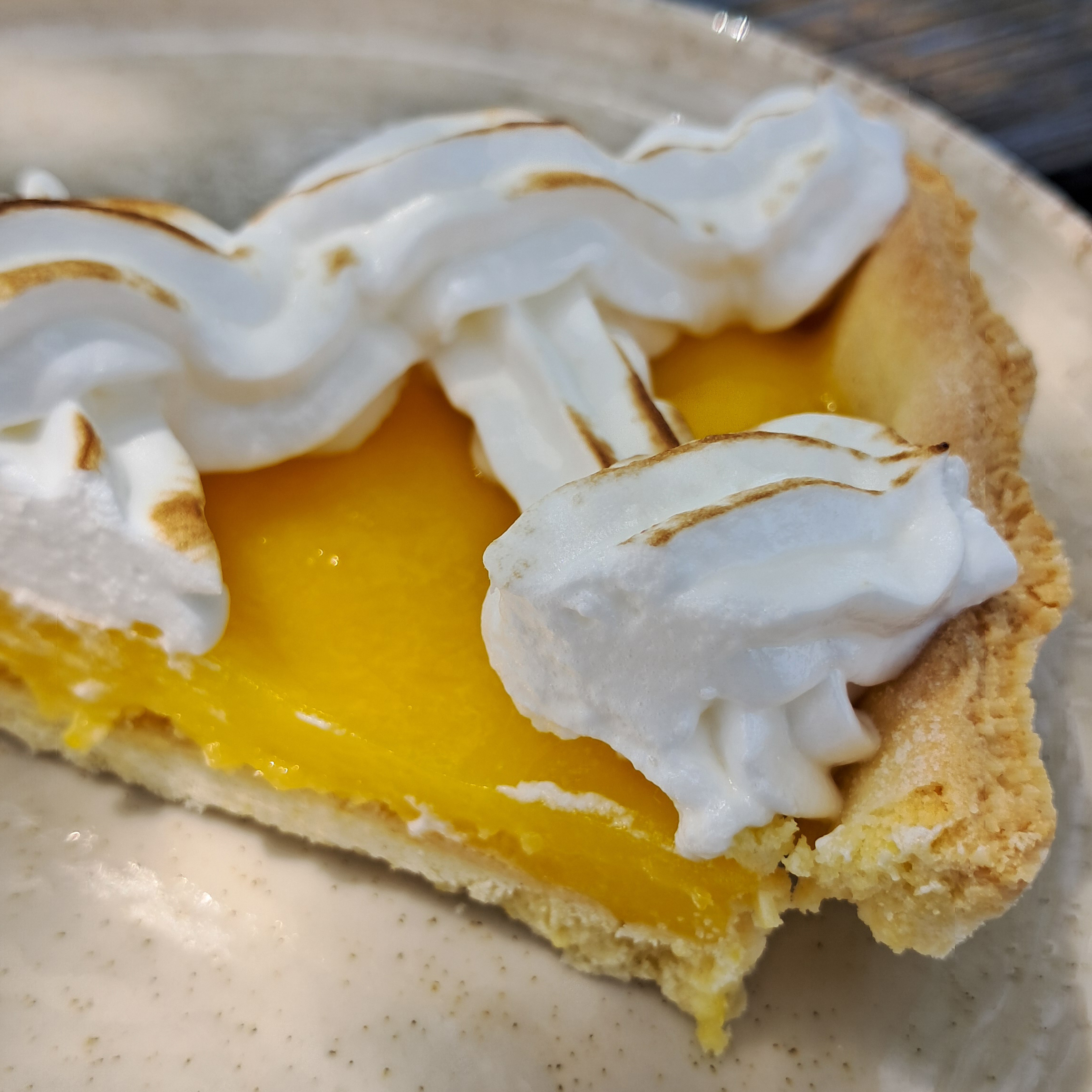 Tarta de limón sin gluten